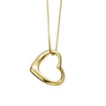 Gecko Jewellery Retail Elegant Heart Pendant - Slip On Silver Necklace