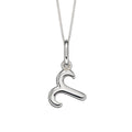 Gecko Jewellery Sterling Silver Zodiac Necklace - Constellation Pendant
