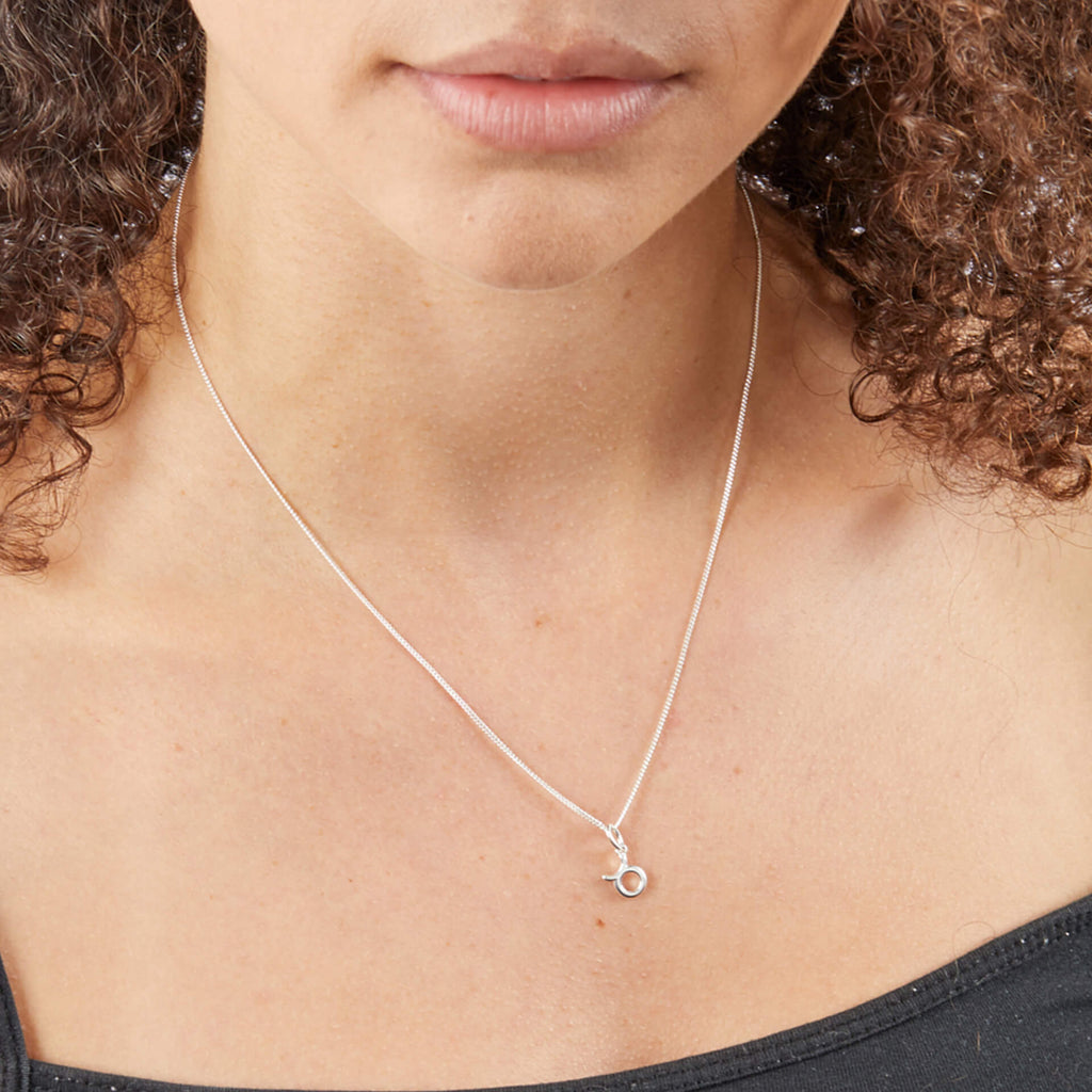 Gecko Jewellery Sterling Silver Zodiac Necklace - Constellation Pendant