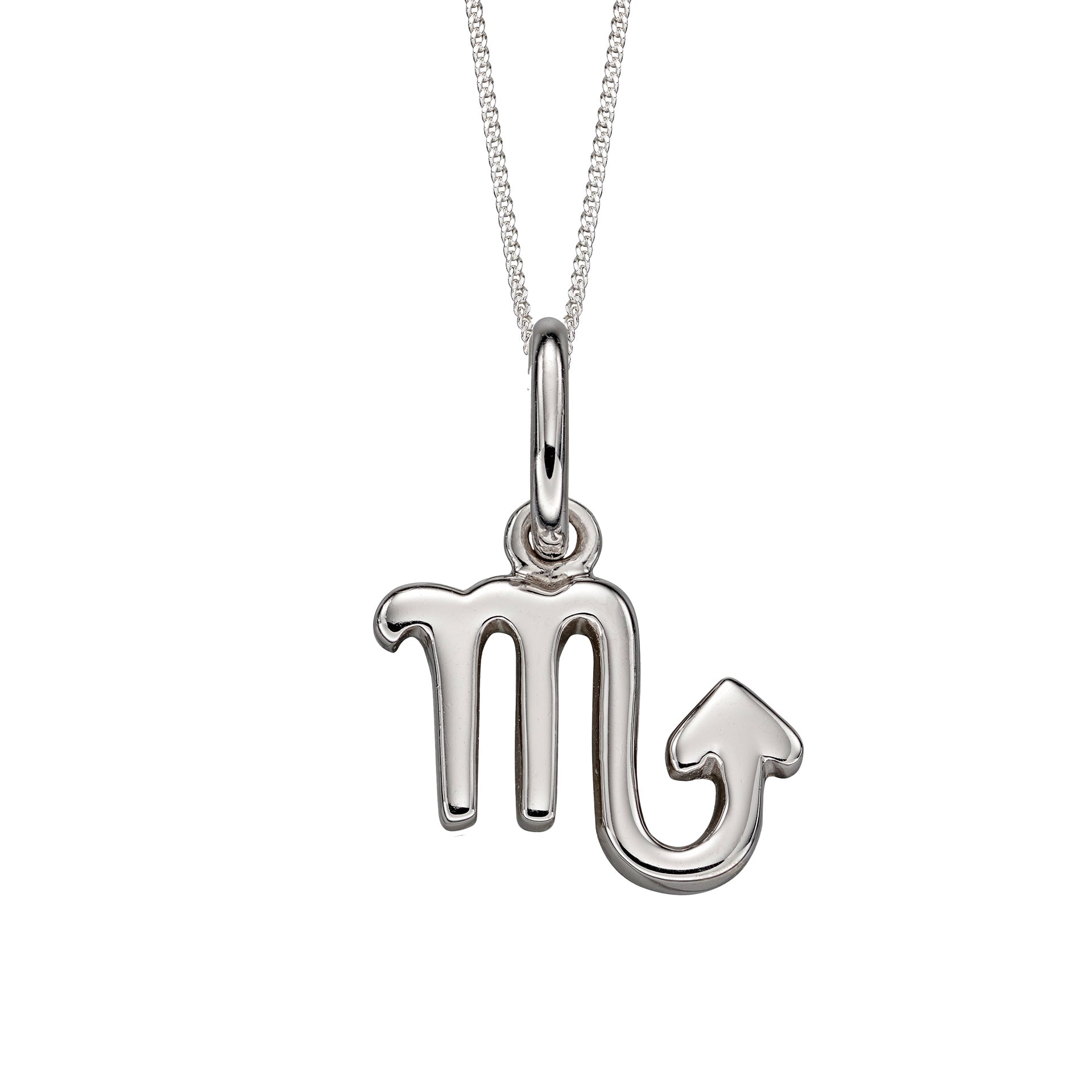 Gecko Jewellery Sterling Silver Zodiac Necklace - Constellation Pendant