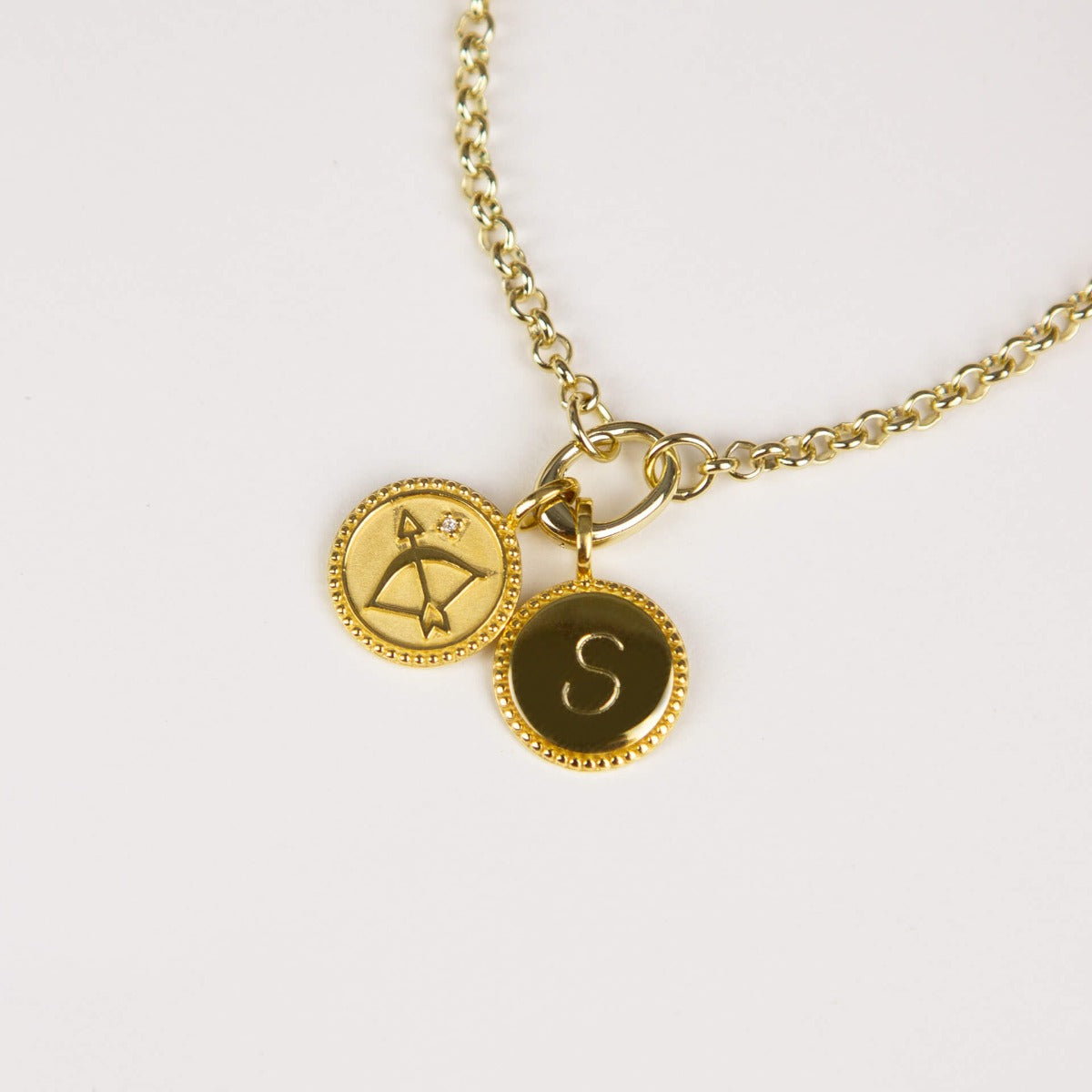 Gecko Jewellery Empowerment Bow and Arrow Pendant in Sterling Silver