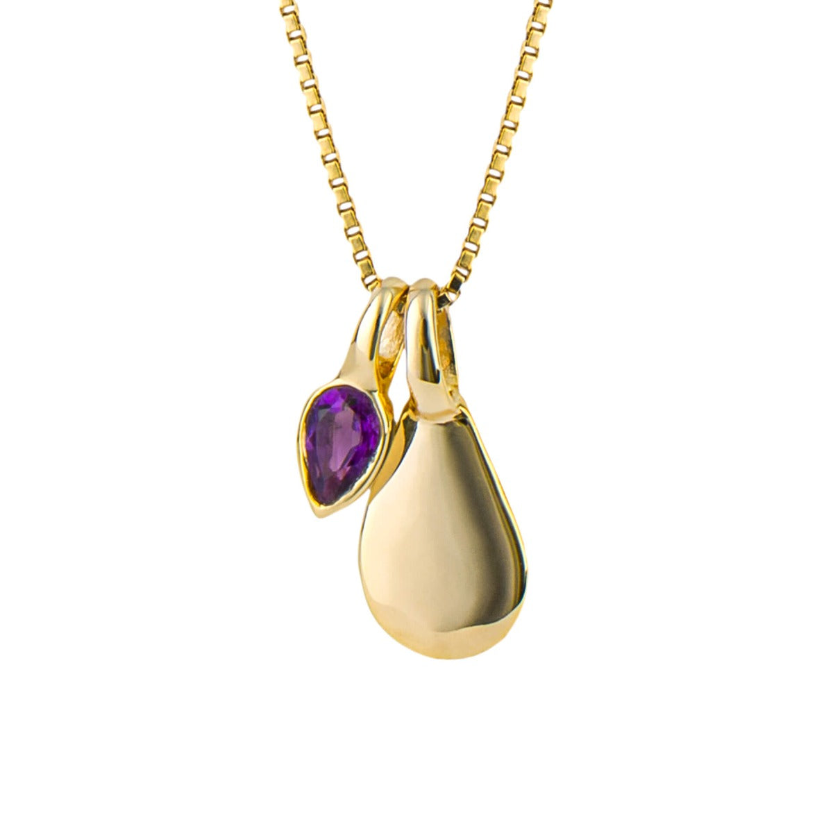 Gecko Jewellery Semi-Precious Birthstone Necklace | Recycled Silver