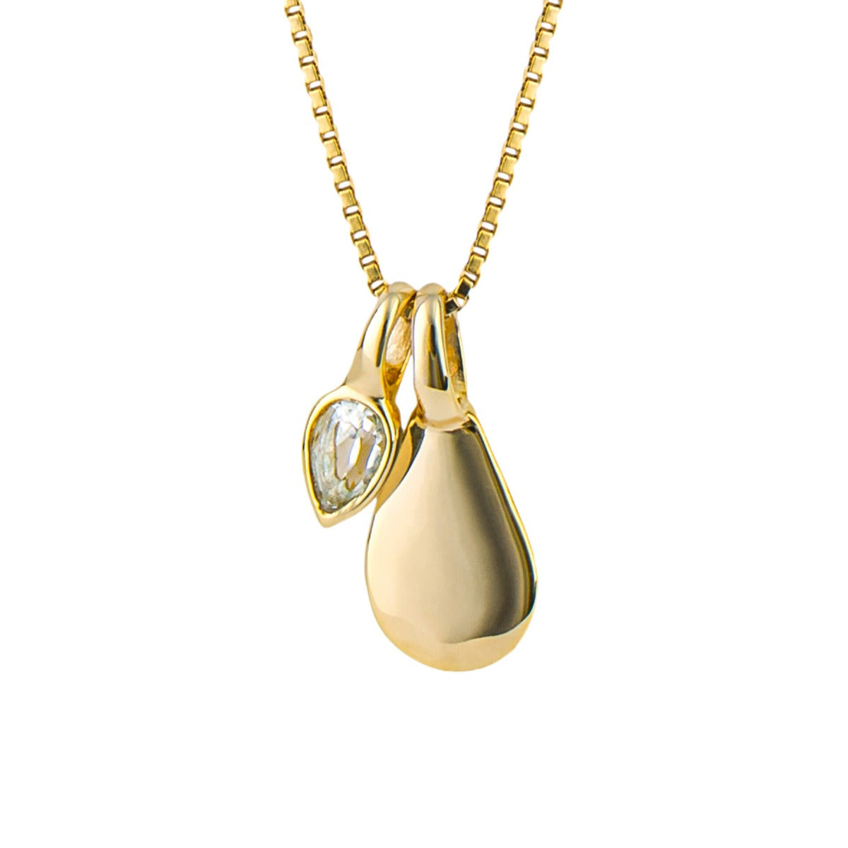Gecko Jewellery Semi-Precious Birthstone Necklace | Recycled Silver