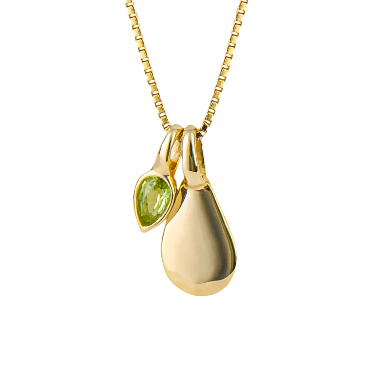 Gecko Jewellery Semi-Precious Birthstone Necklace | Recycled Silver