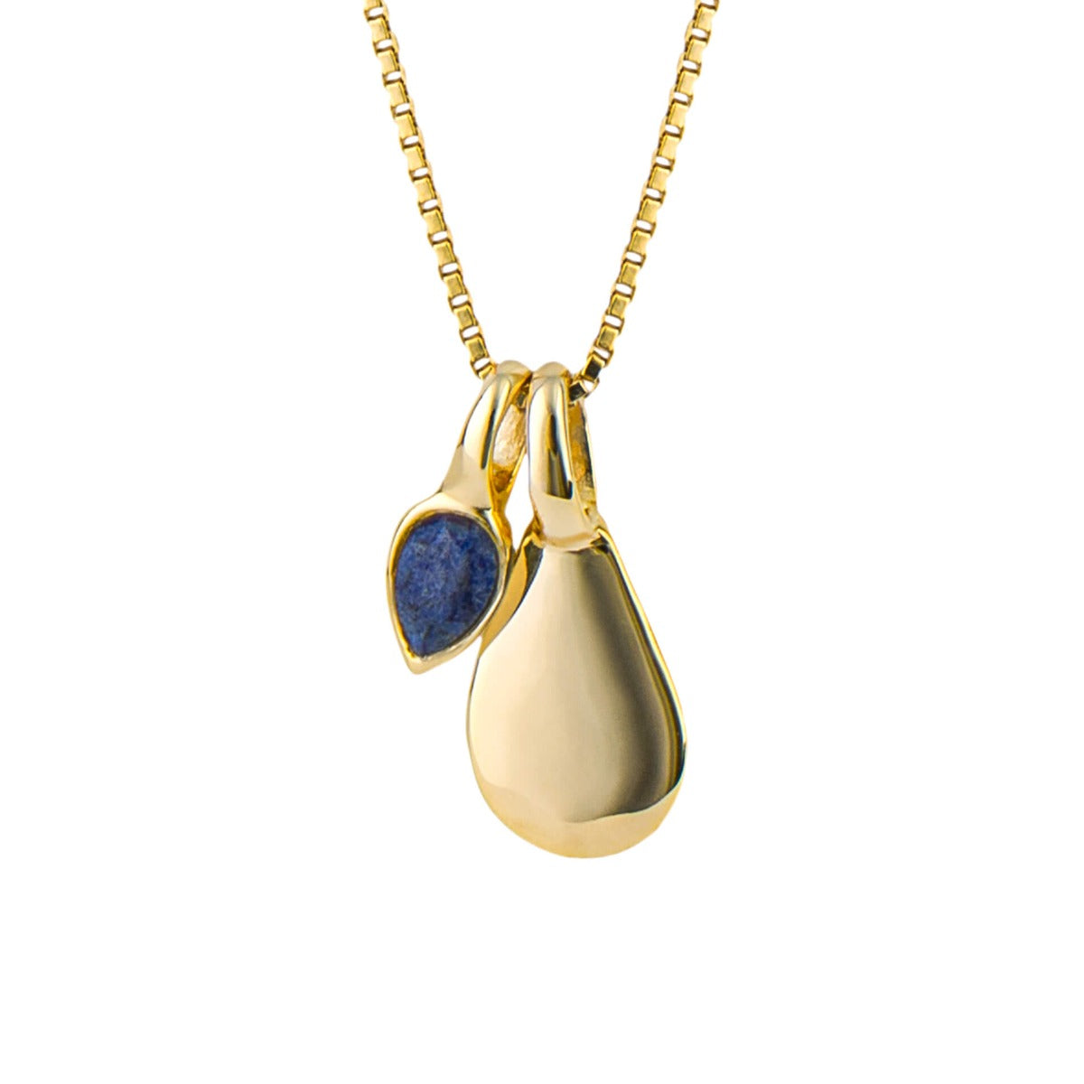 Gecko Jewellery Semi-Precious Birthstone Necklace | Recycled Silver