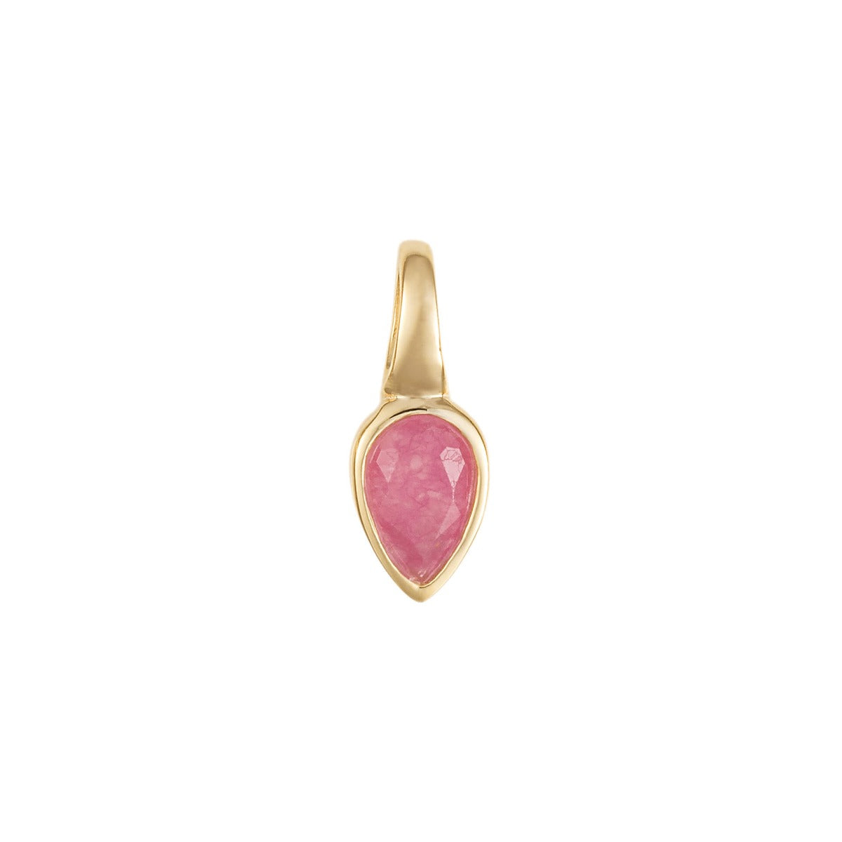Gecko Jewellery Semi-Precious Birthstone Pendant in Sterling Silver