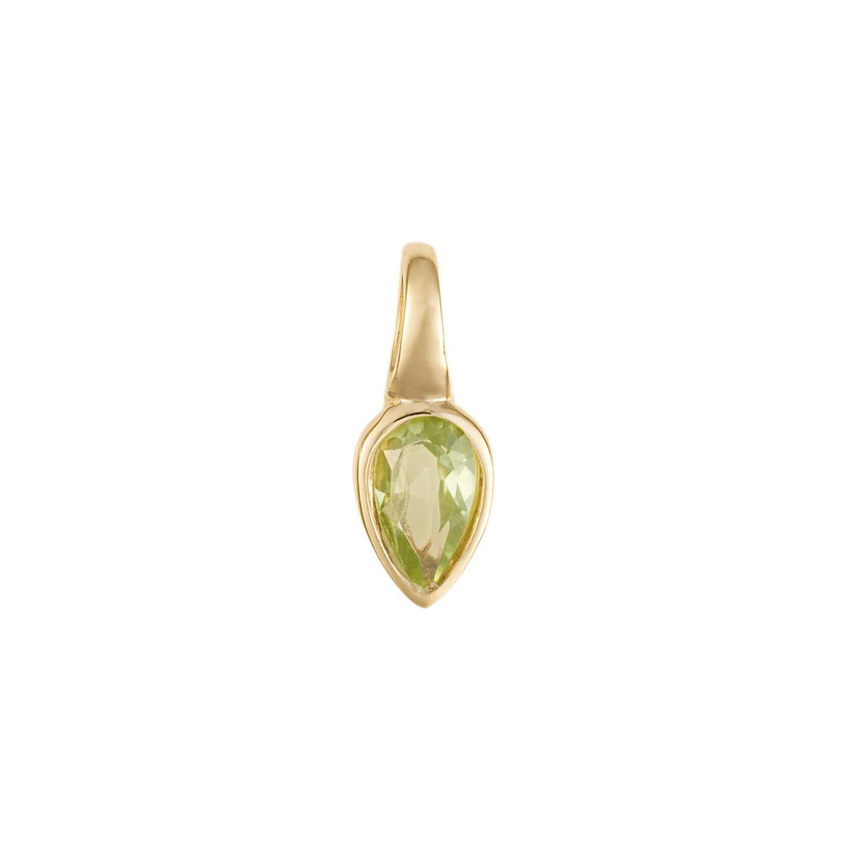 Gecko Jewellery Semi-Precious Birthstone Pendant in Sterling Silver
