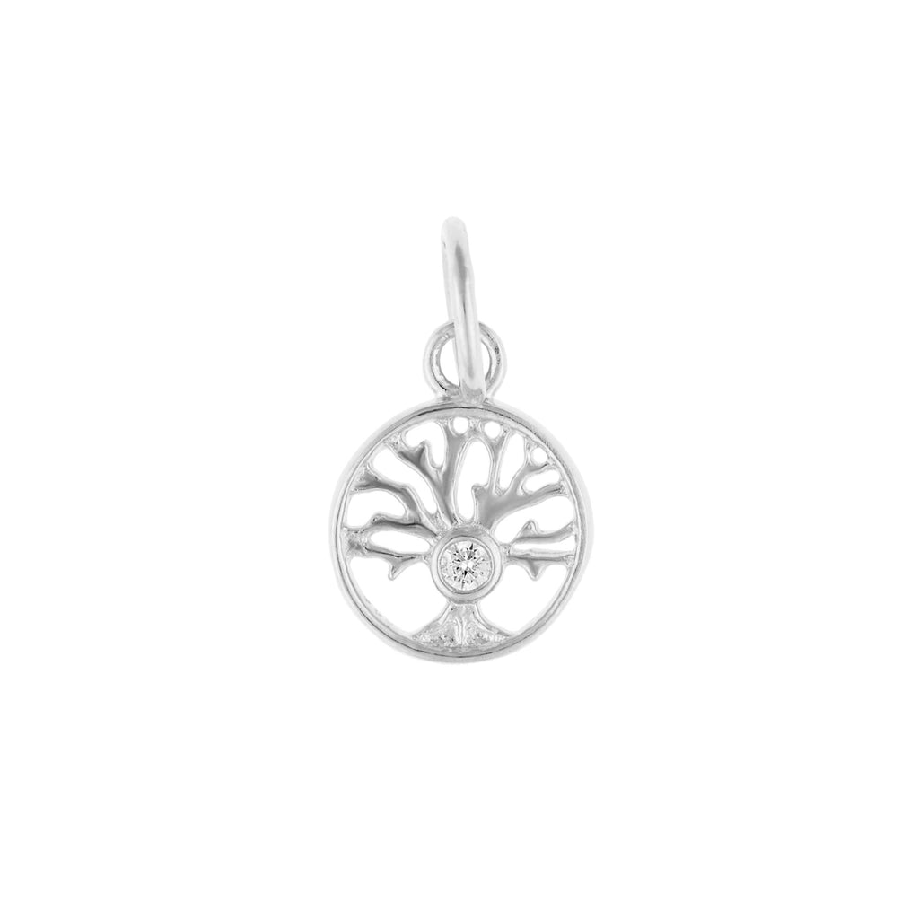 Gecko Jewellery Tree of Life Pendant Charm | Recycled Sterling Silver