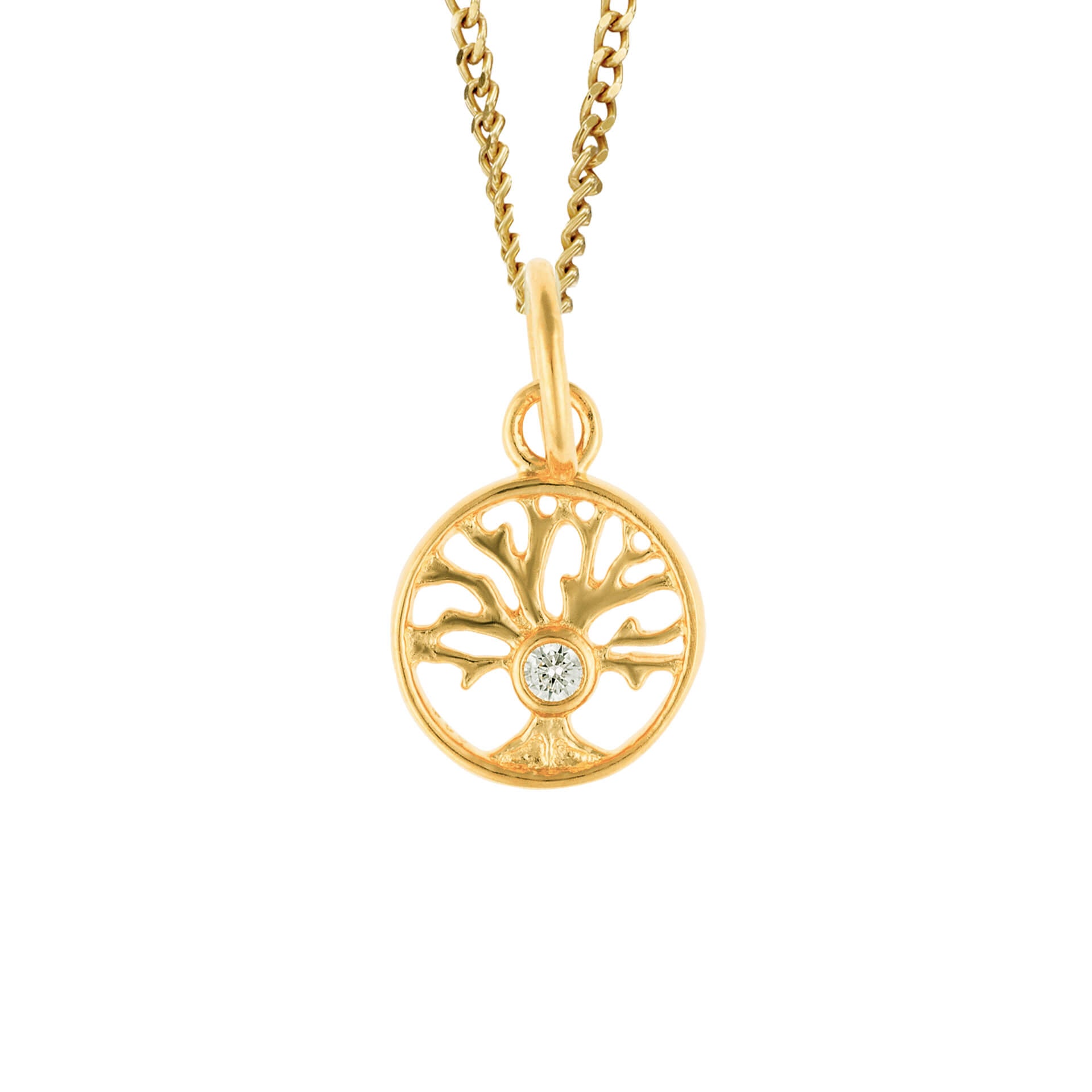 Gecko Jewellery Tree of Life Pendant Charm | Recycled Sterling Silver