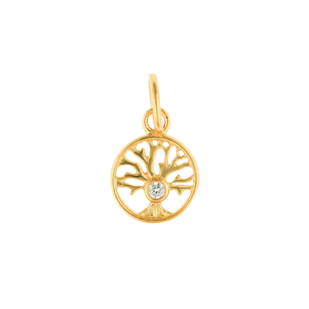 Gecko Jewellery Tree of Life Pendant Charm | Recycled Sterling Silver