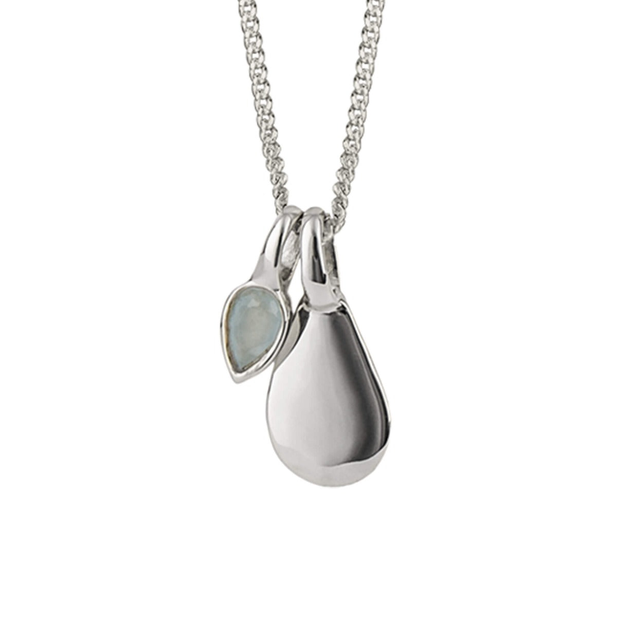 Gecko Jewellery Semi-Precious Birthstone Necklace | Recycled Silver