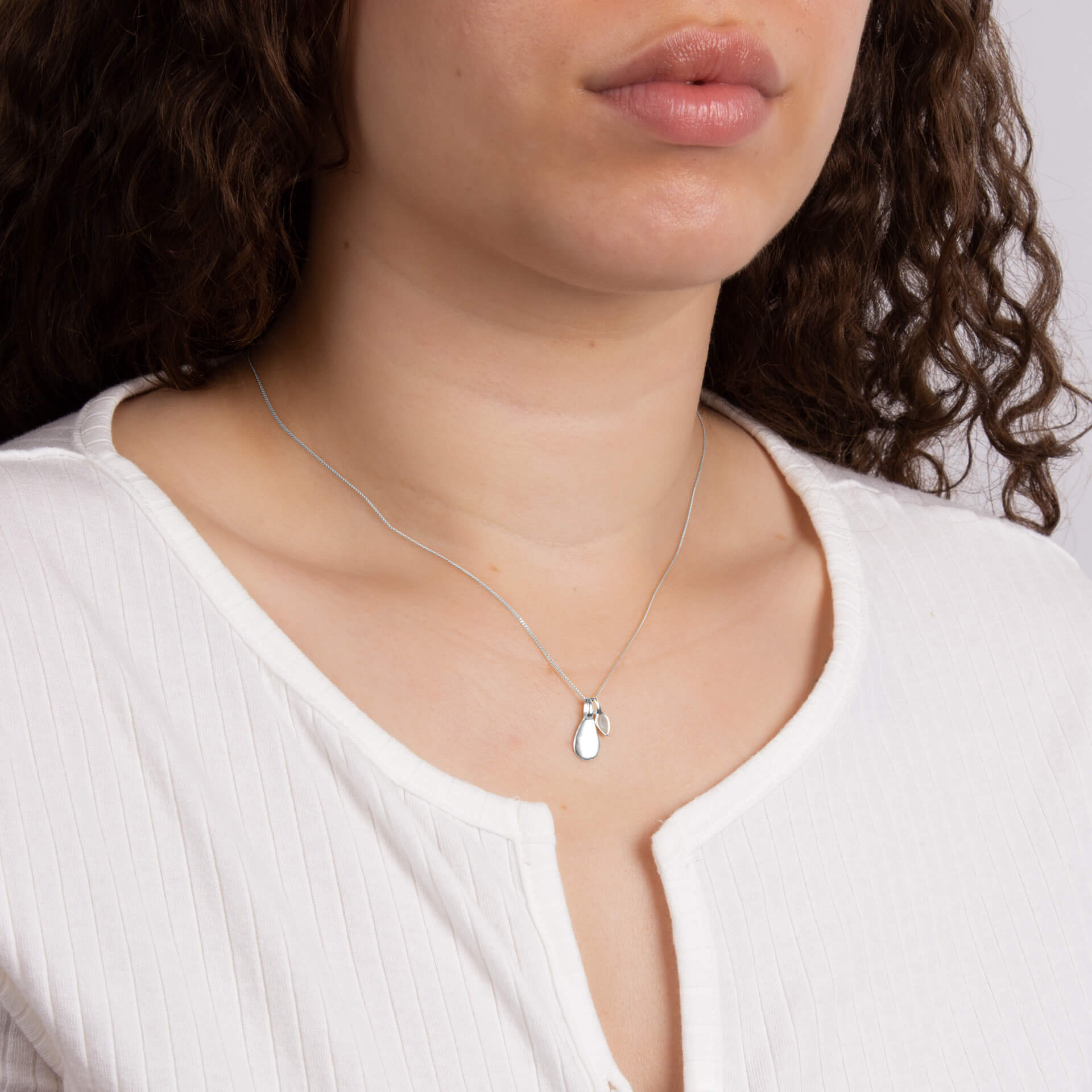 Gecko Jewellery Semi-Precious Birthstone Necklace | Recycled Silver