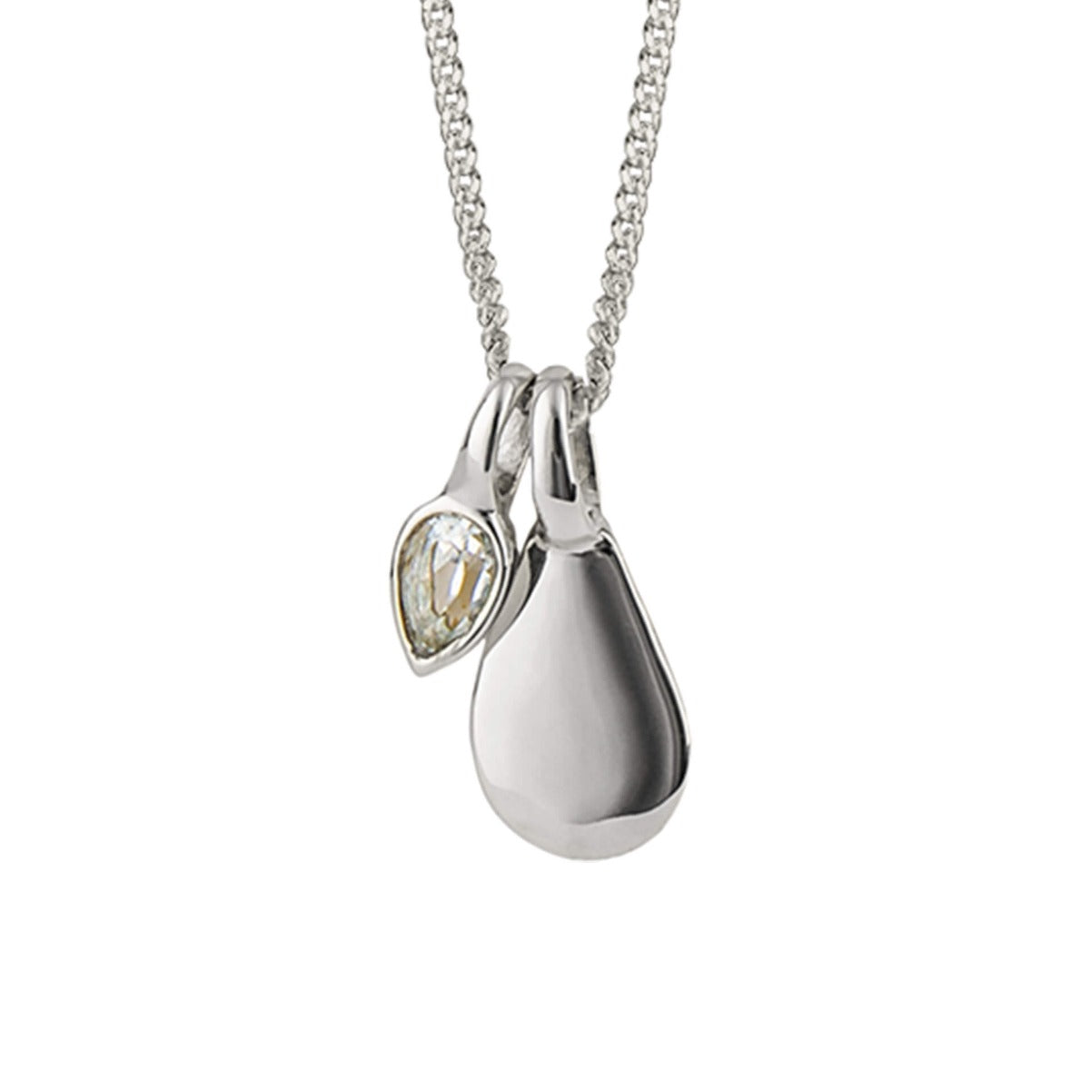Gecko Jewellery Semi-Precious Birthstone Necklace | Recycled Silver