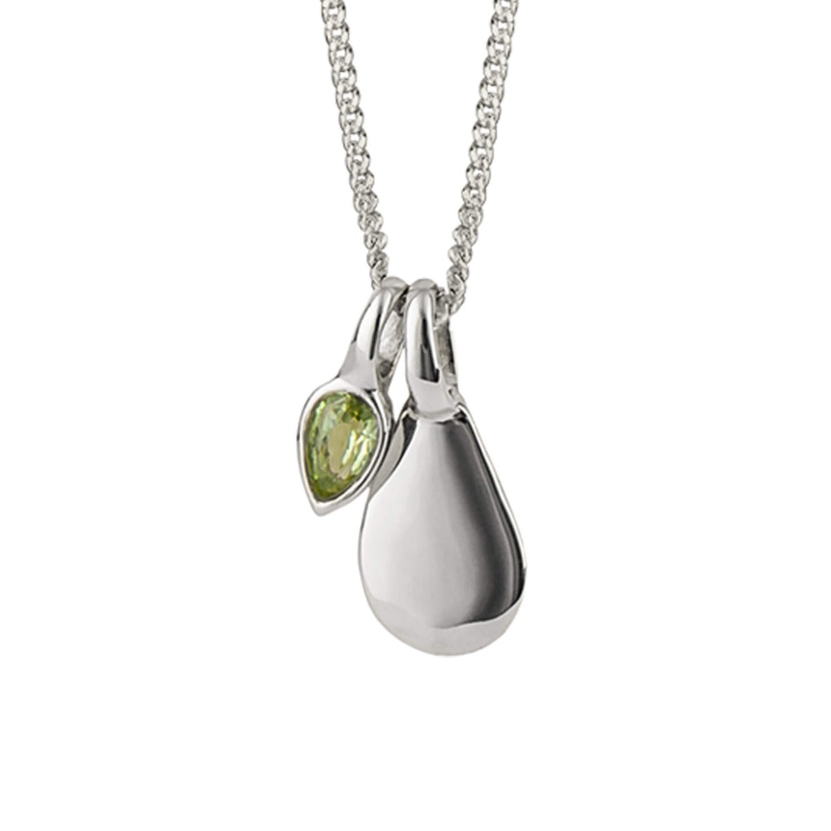 Gecko Jewellery Semi-Precious Birthstone Necklace | Recycled Silver