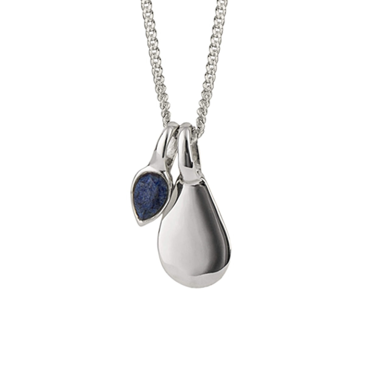 Gecko Jewellery Semi-Precious Birthstone Necklace | Recycled Silver