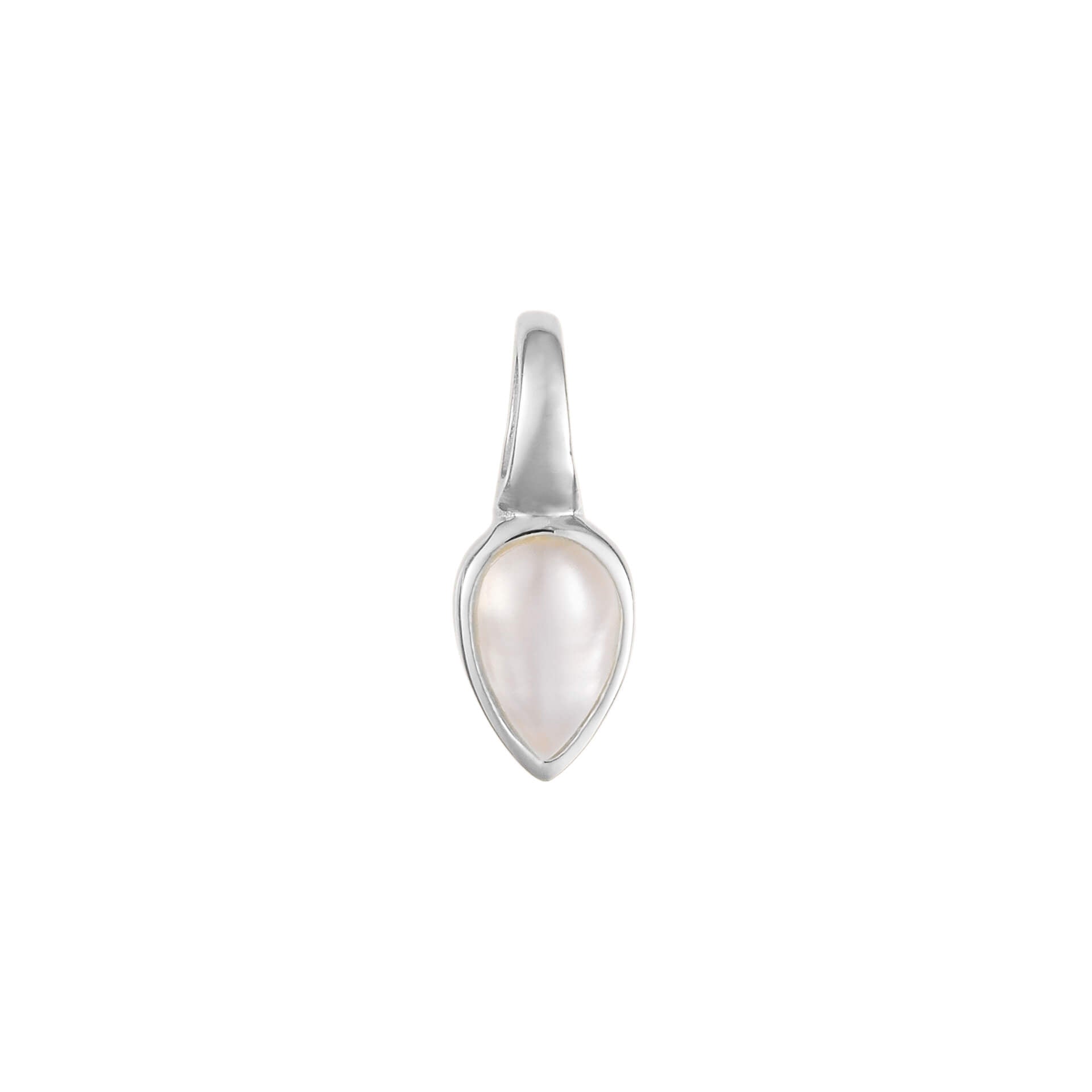 Gecko Jewellery Semi-Precious Birthstone Pendant in Sterling Silver