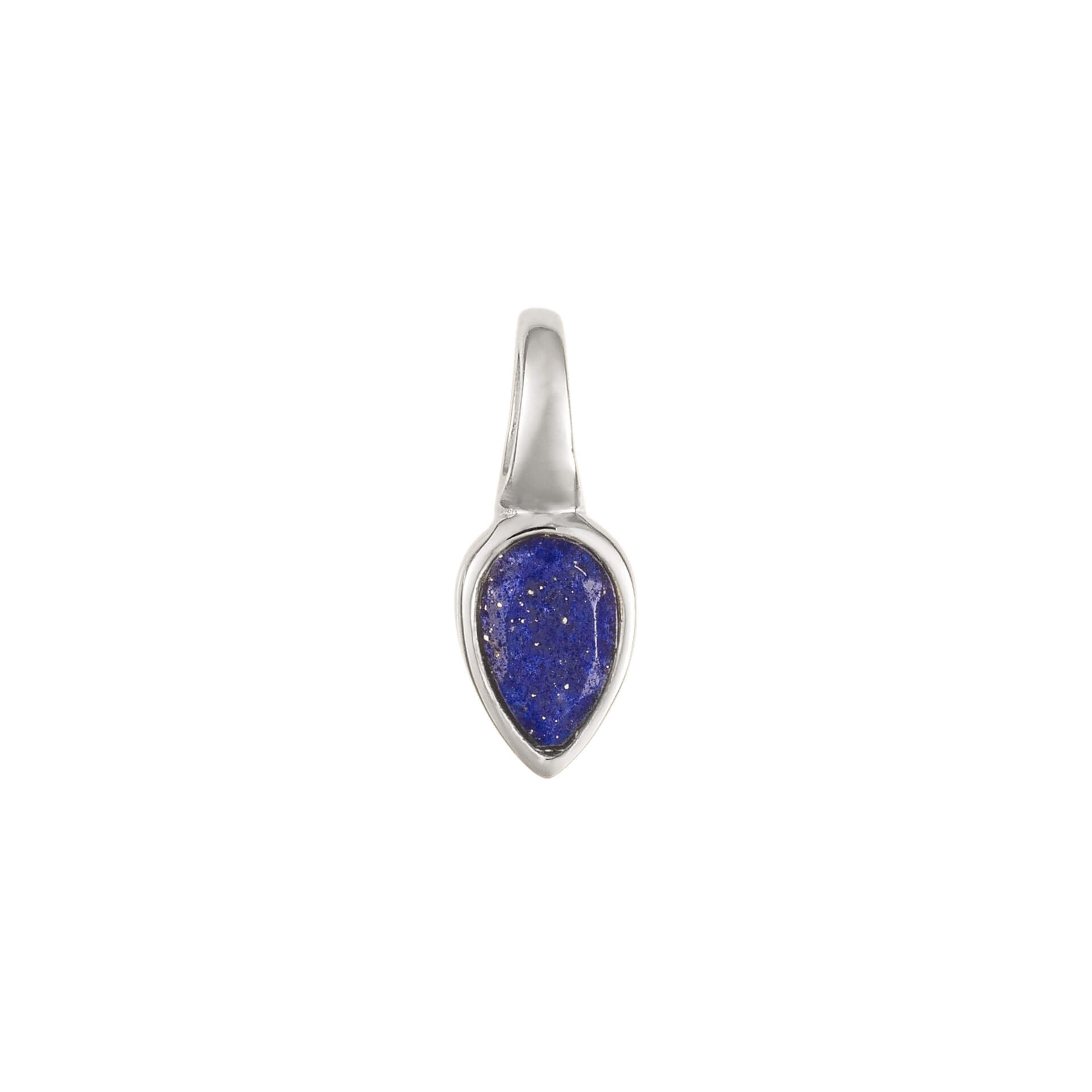 Gecko Jewellery Semi-Precious Birthstone Pendant in Sterling Silver