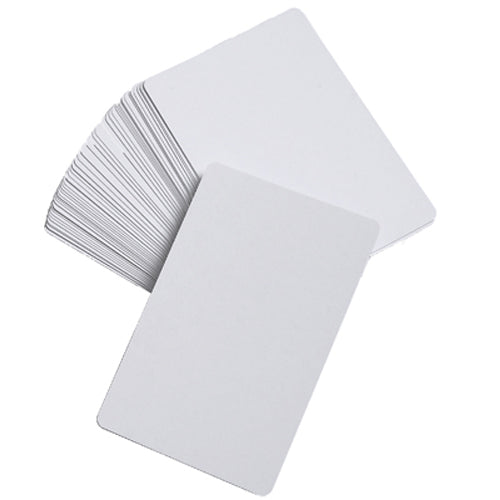 200 Glossy Blank Cards