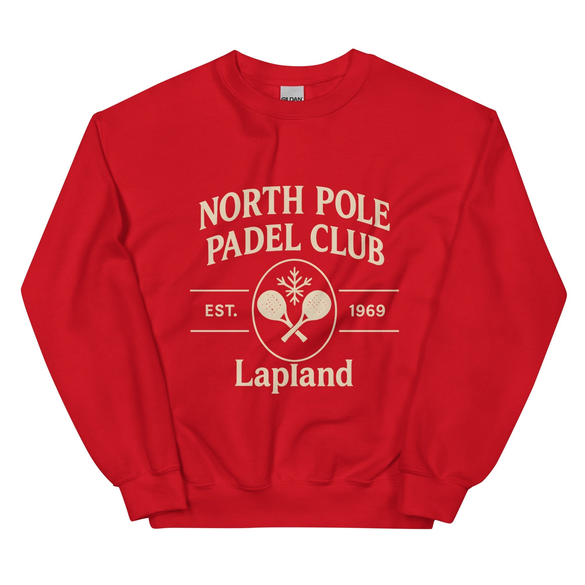 Christmas Padel Jumper Unisex Sweatshirt