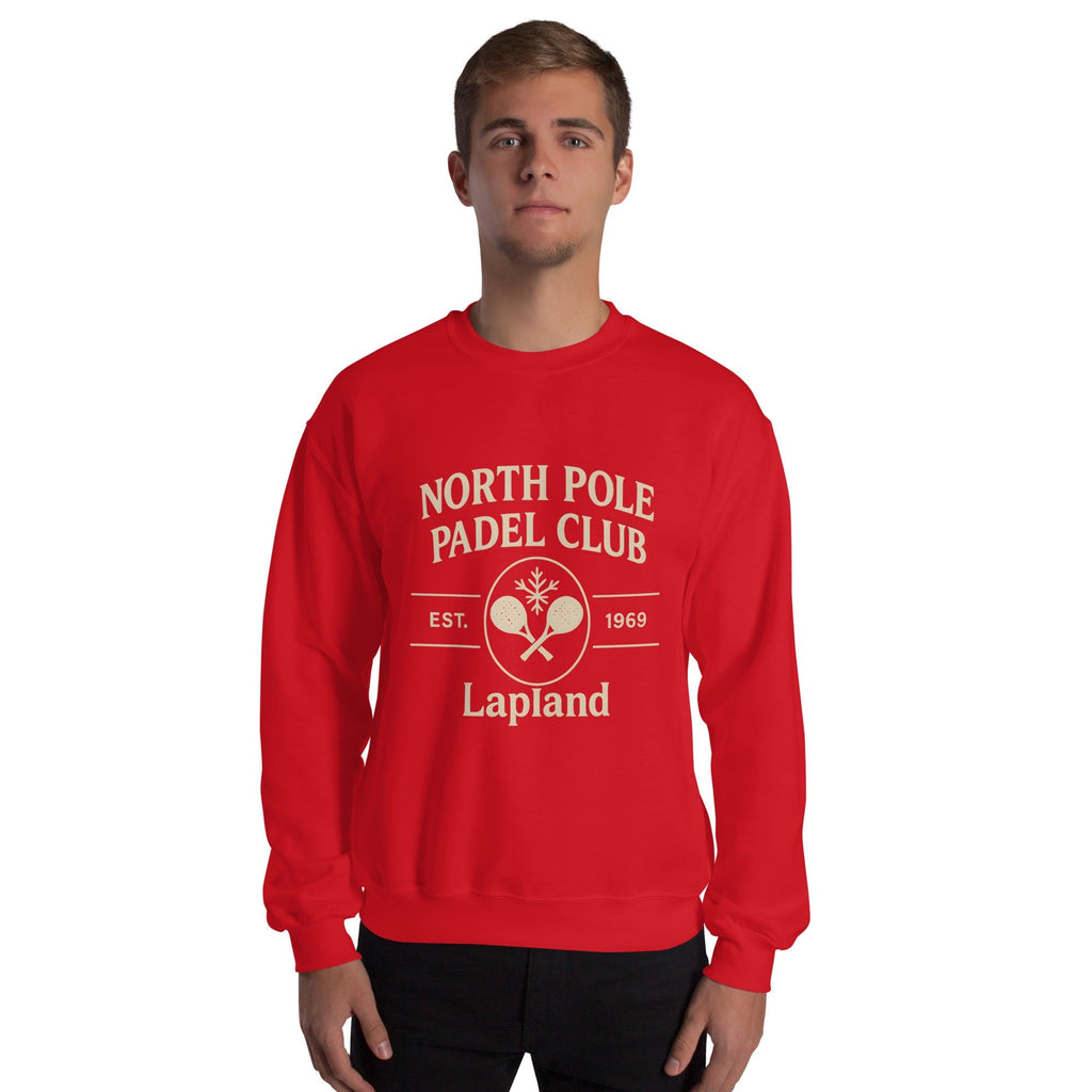 Christmas Padel Jumper Unisex Sweatshirt