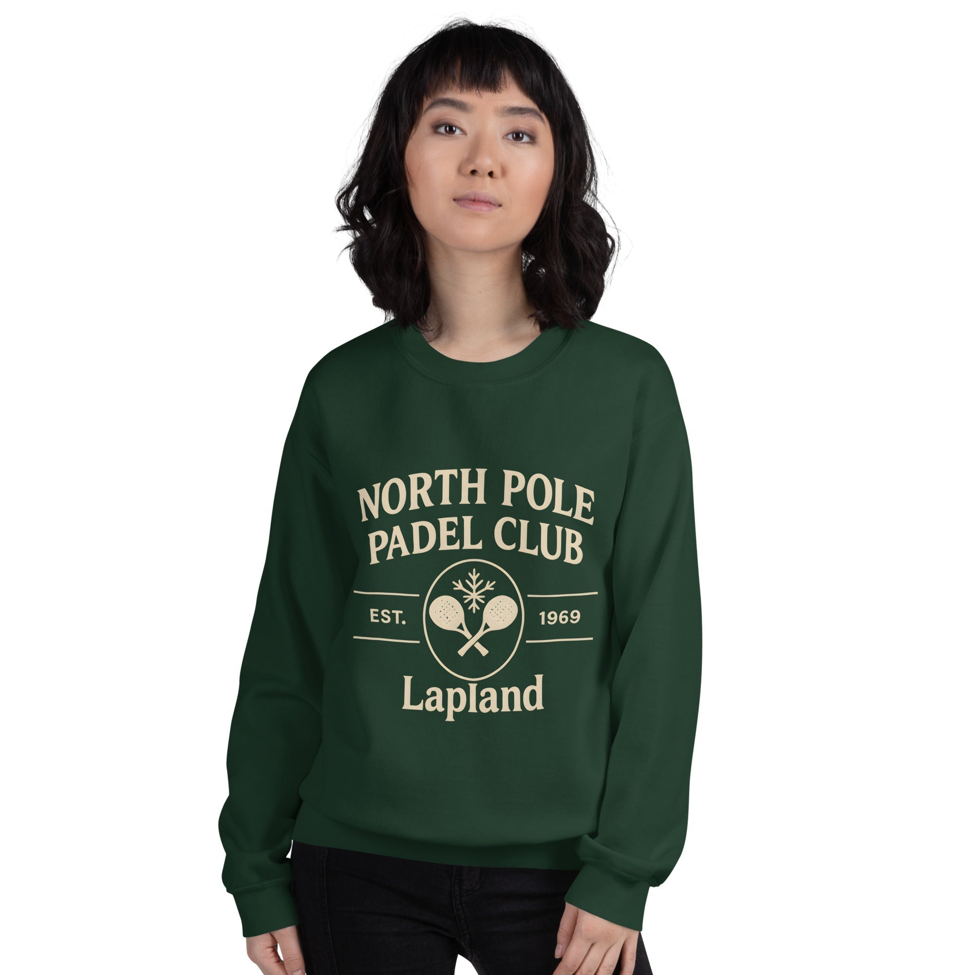 Christmas Padel Jumper Green - Unisex