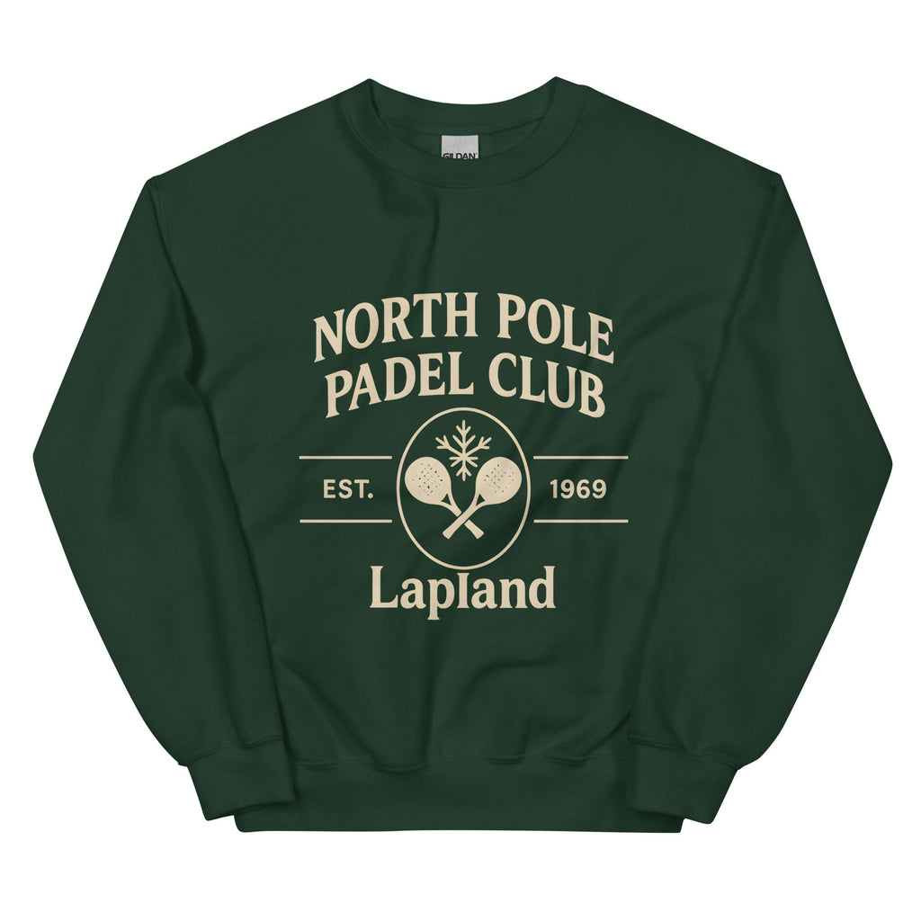 Christmas Padel Jumper Green - Unisex