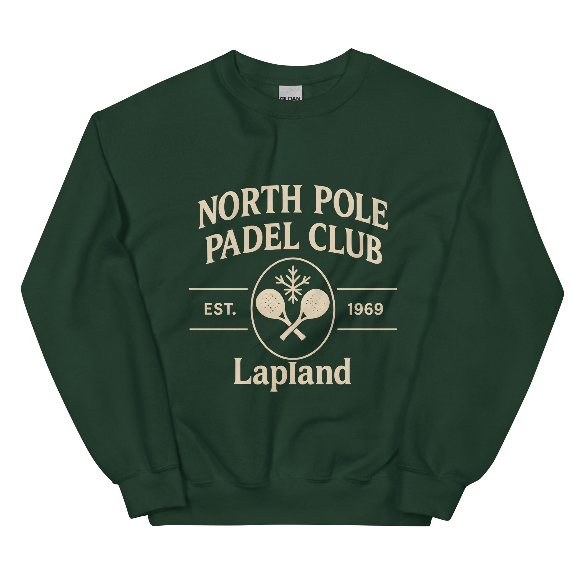Christmas Padel Jumper Green - Unisex