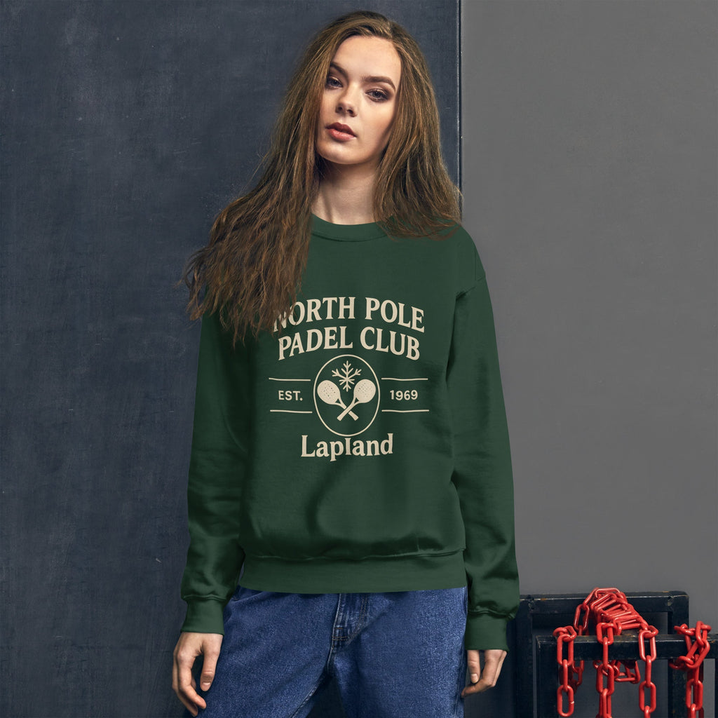 Christmas Padel Jumper Green - Unisex