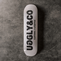 Uggly and Co Classic Maple Wood Skateboard Deck – 8.25" Distressed Art