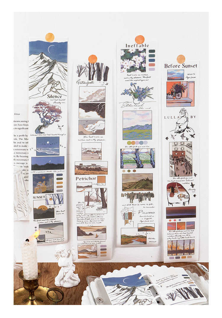 LuLuFun Studio Lonely Cruise Washi Tape – Decorative Paper Craft Tape