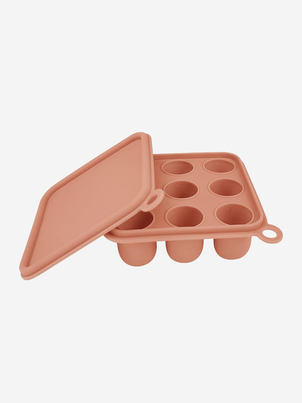 Bloom Bambini Silicone Baby Freezer Cube Trays with Lid - Pink