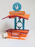 Chaddyverse Peckeyes Bird Feeder – 3D Printed Fly Thru Garden Decor