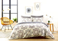 OLIVIA ROCCO Peony Floral Duvet Cover Set | Cotton Rich Bedding