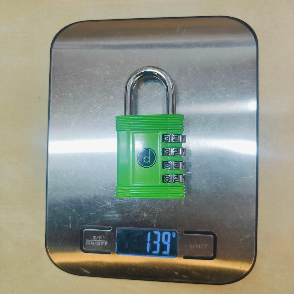 Desired Tools 4-Digit Combination Padlock – Heavy Duty Gym & Gate Lock