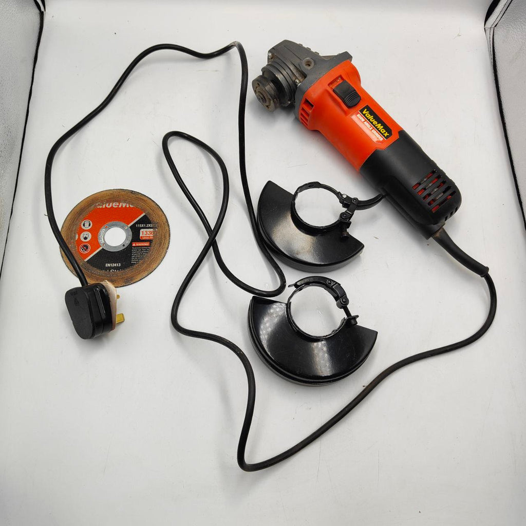 ValueMax 850W Angle Grinder – 115mm Corded Power Tool | 12000 RPM