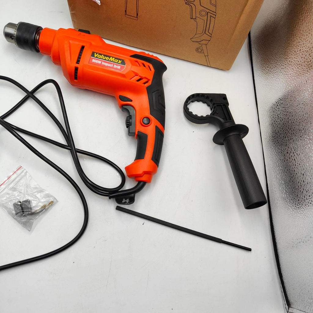 ValueMax 900W Corded Impact Drill - 13mm Chuck Variable Speed Combi Tool
