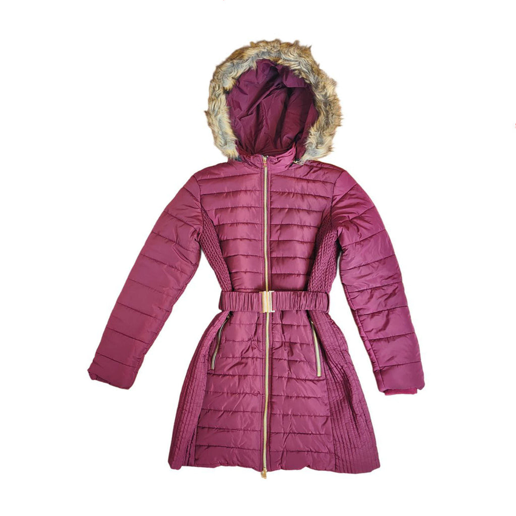 Wantdo Women's Long Puffer Jacket – Waterproof Winter Coat with Hood