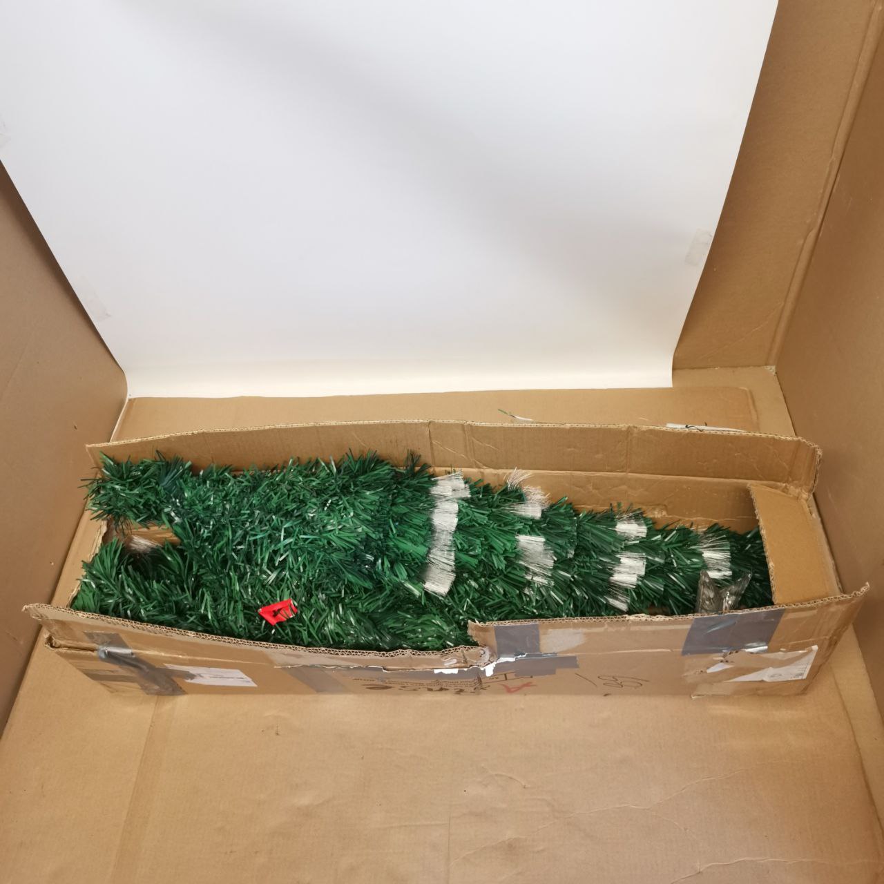 Massive Discounts 6ft Pre-Lit Fiber Optic Artificial Christmas Tree