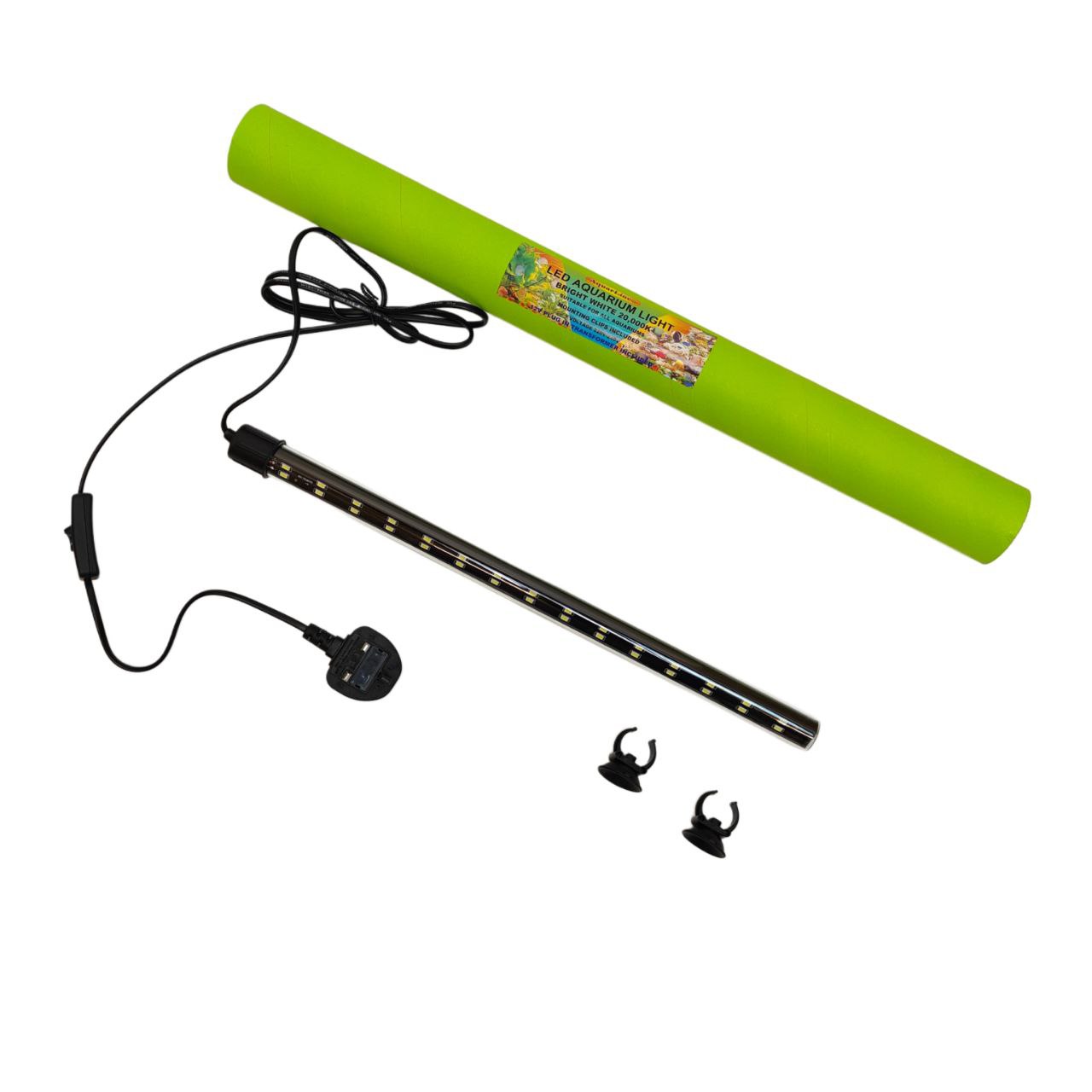 AquarLine LED Aquarium Light | 46cm Bright White IP67 Waterproof