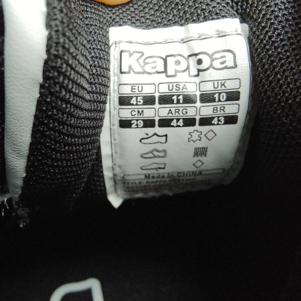 Kappa Cestion Men's White Leather Sneakers – UK 10 / EU 45