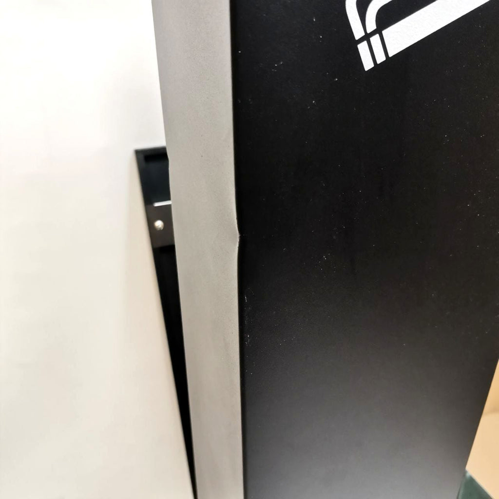 Nisorpa 1.2M Stainless Steel Vertical Trash Bin - Odor-Proof Outdoor Can
