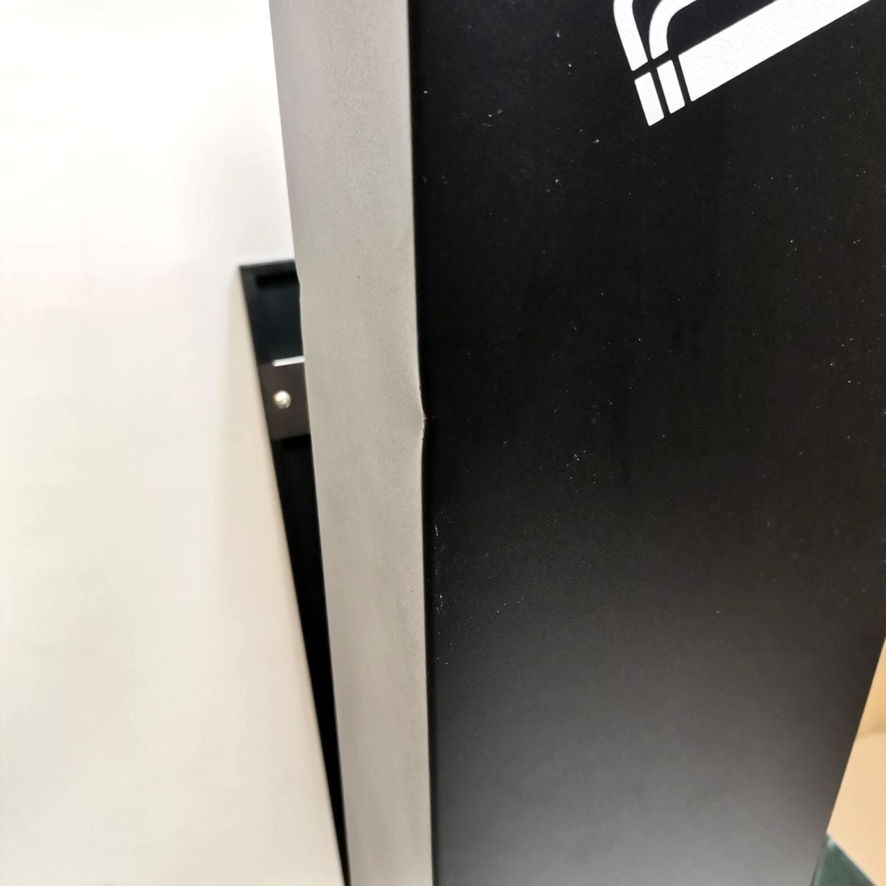 Nisorpa 1.2M Stainless Steel Vertical Trash Bin - Odor-Proof Outdoor Can