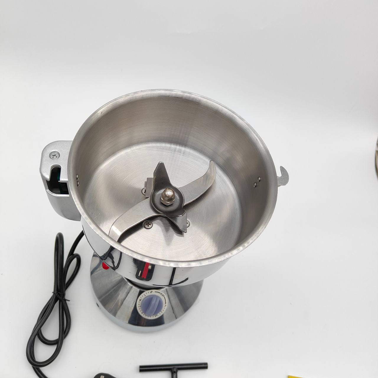 CGOLDENWALL Electric Grain Mill Grinder | 700g Stainless Steel 300 Mesh
