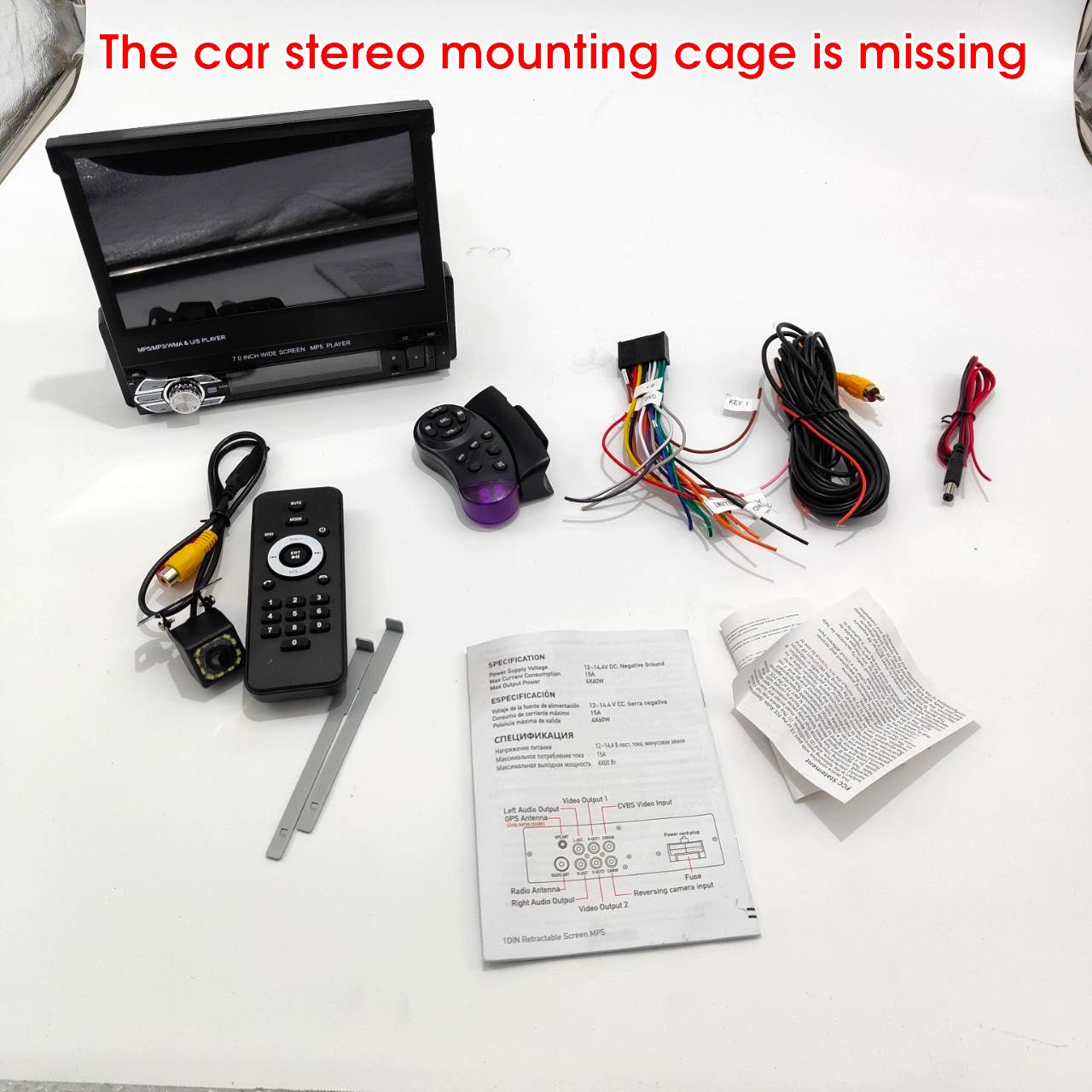 Massive Discounts 7'' Multimedia Car Stereo – Touch Screen 24Bit DAC