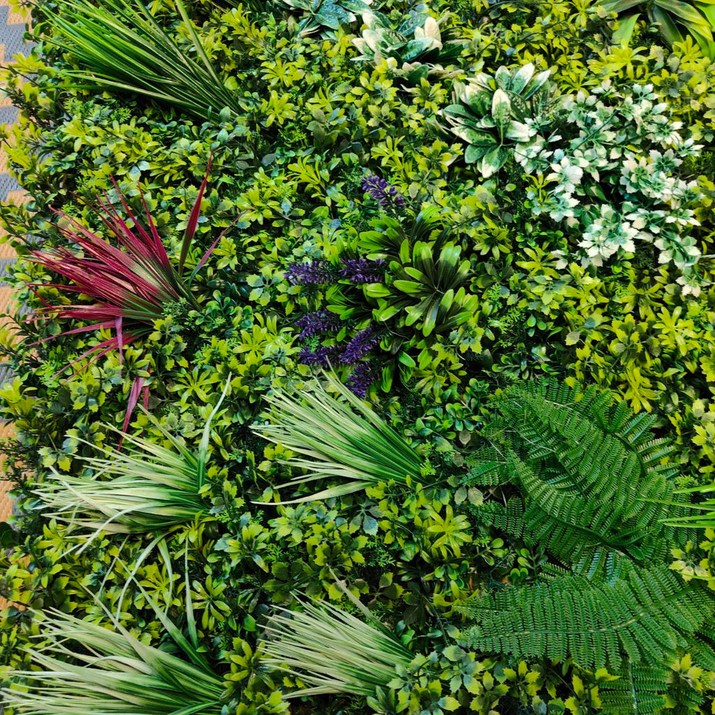 Massive Discounts UV-Resistant Artificial Green Wall Panel | 100x100cm
