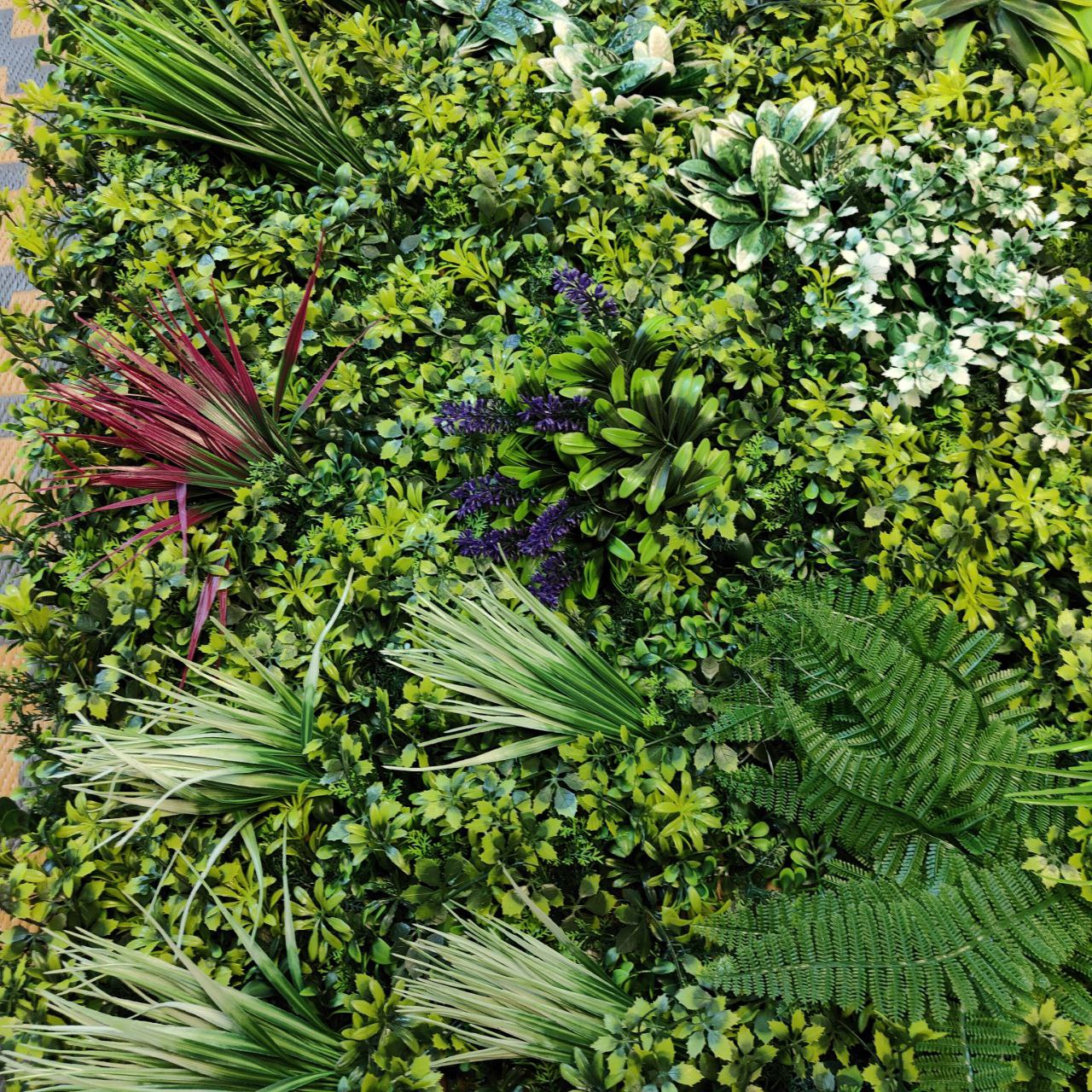 Massive Discounts UV-Resistant Artificial Green Wall Panel | 100x100cm
