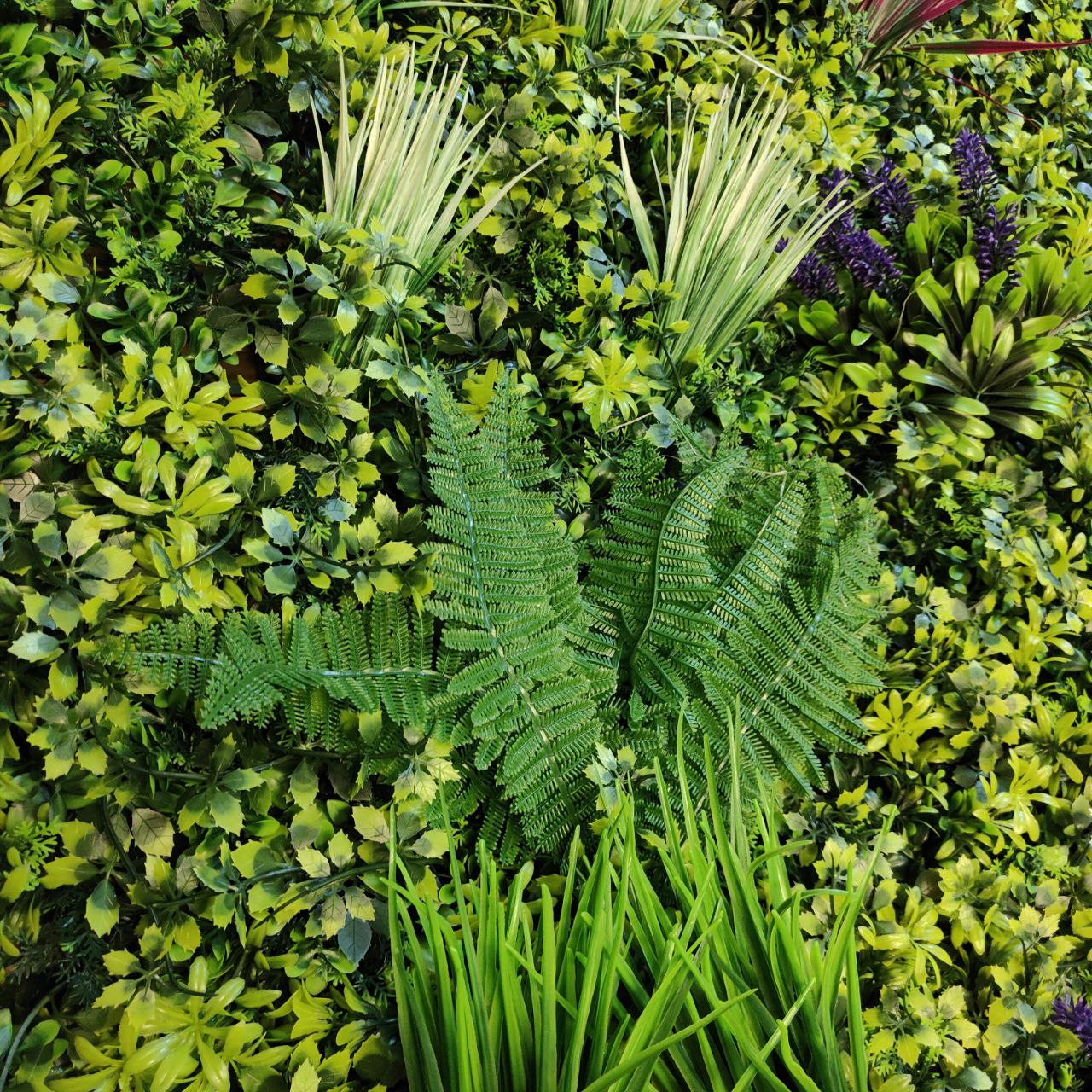 Massive Discounts UV-Resistant Artificial Green Wall Panel | 100x100cm