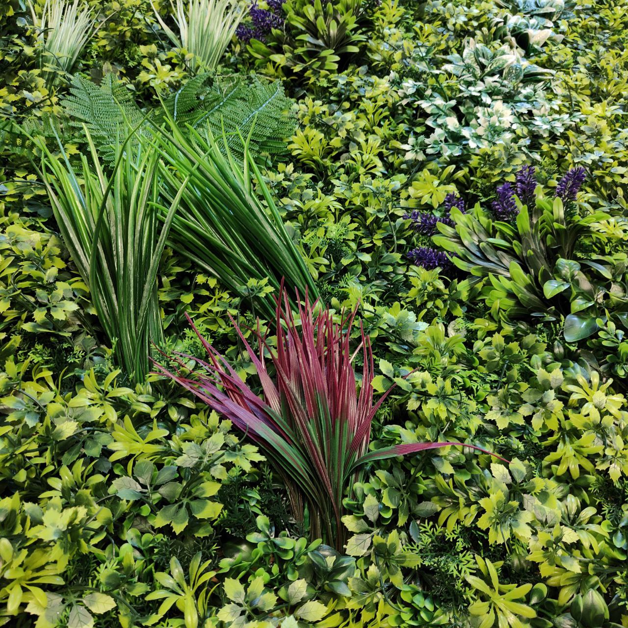 Massive Discounts UV-Resistant Artificial Green Wall Panel | 100x100cm