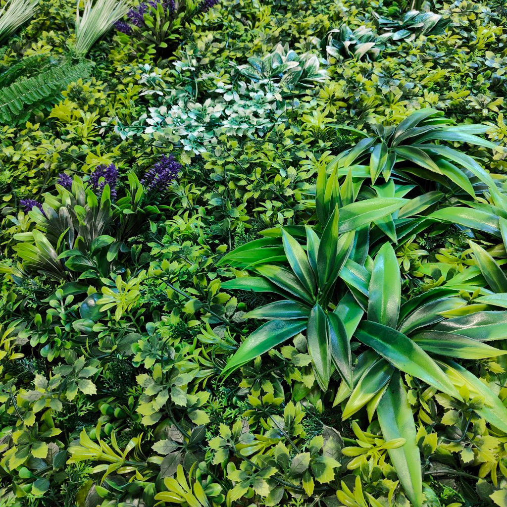 Massive Discounts UV-Resistant Artificial Green Wall Panel | 100x100cm