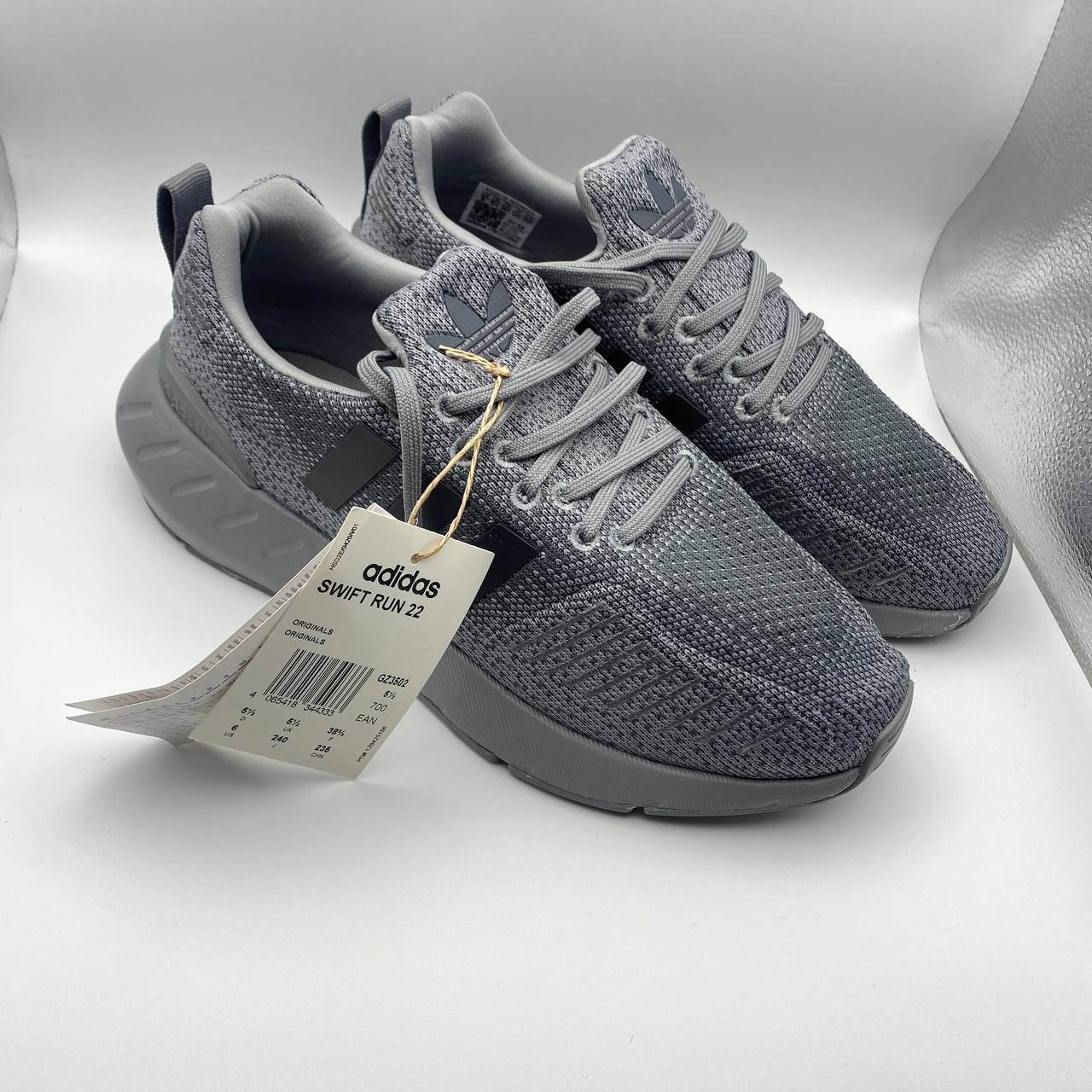 Adidas Swift Run 22 Women’s Trainers – Black Knit Mesh Shoes